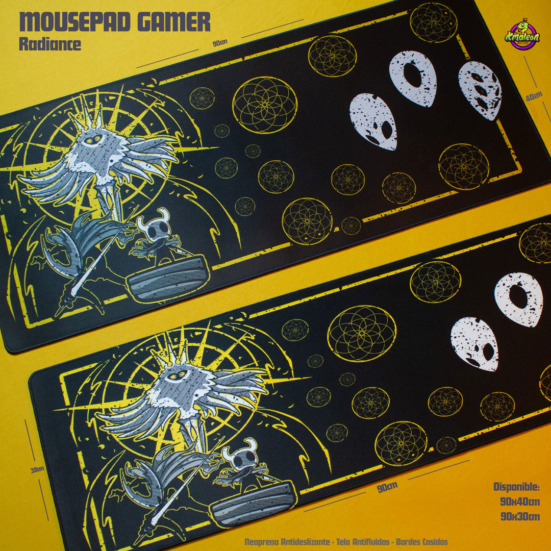 Mousepad Gamer Radiance – Hollow Knight | Kmaleon