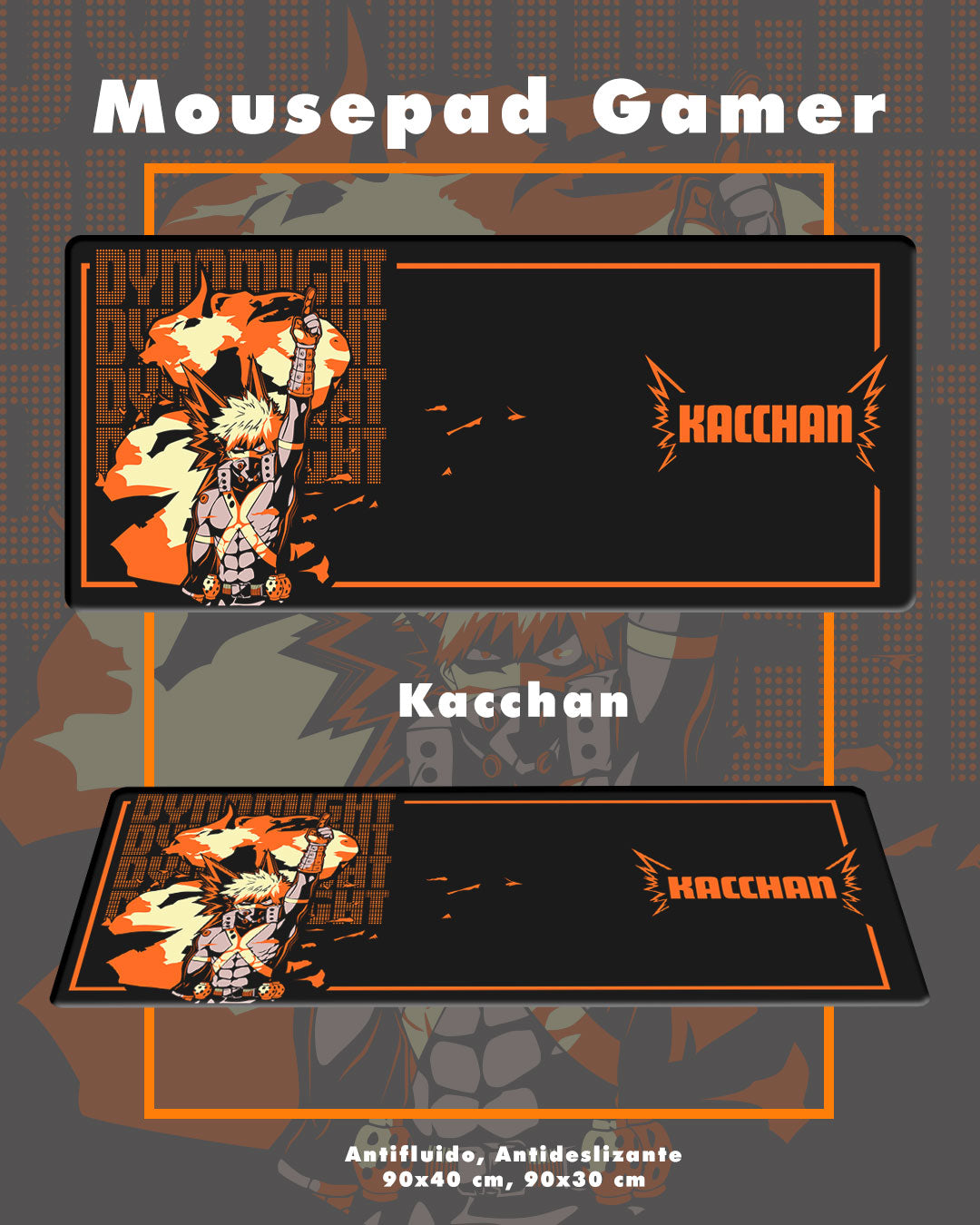 Mousepad Gamer Kacchan – Edición Explosive | Kmaleon
