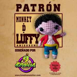 Patron Monkey D Luffy Amigurumi